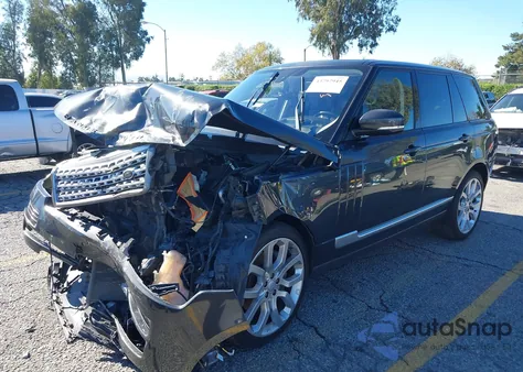 2016 Land Rover Range Rover 5.0L V8 Supercharged z USA, uszkodzony, nr VIN SALGS2EF0GA299018